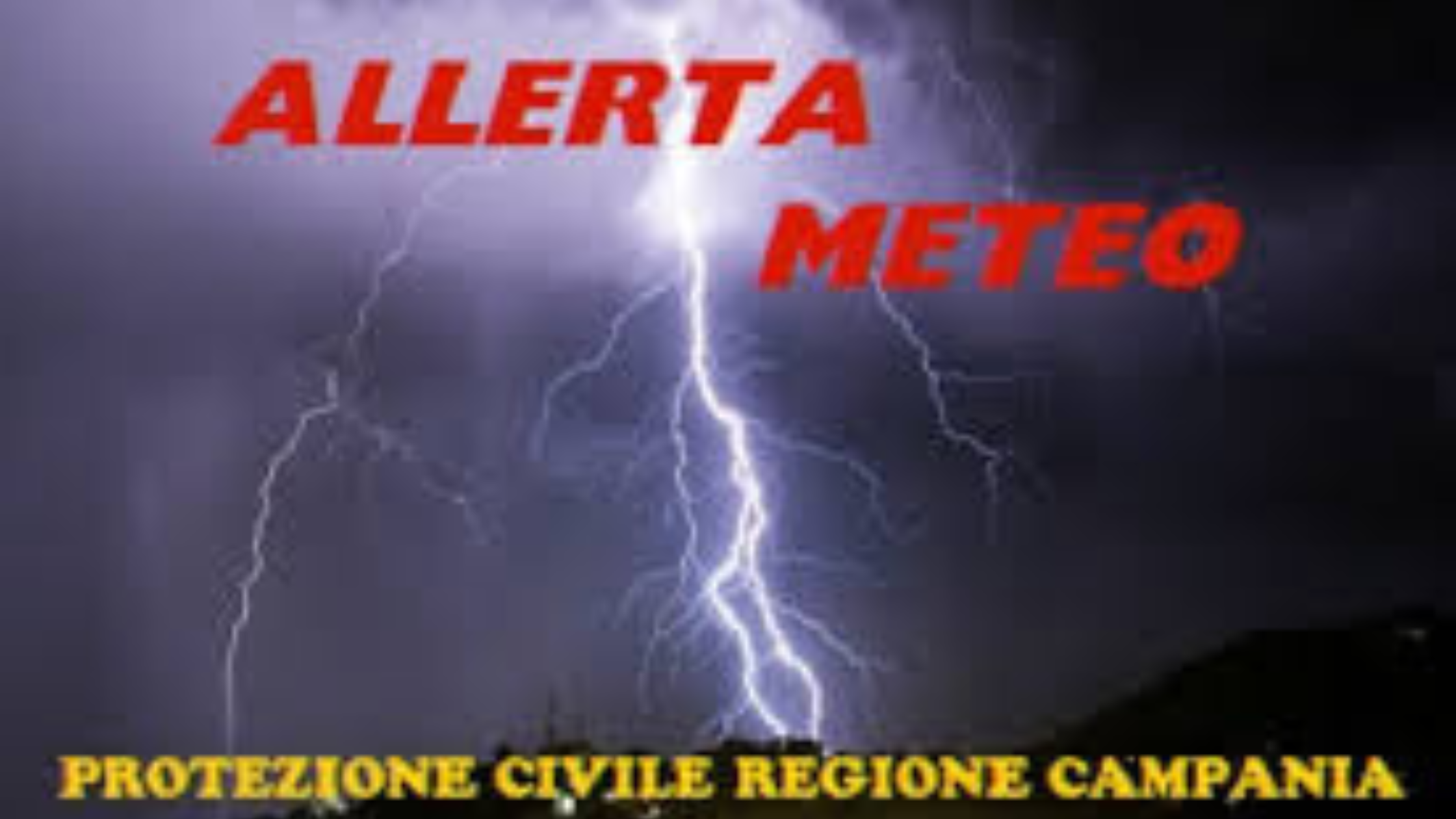 Protezione Civile Campania: Allerta Meteo Arancione Dalle 21 Di Oggi ...